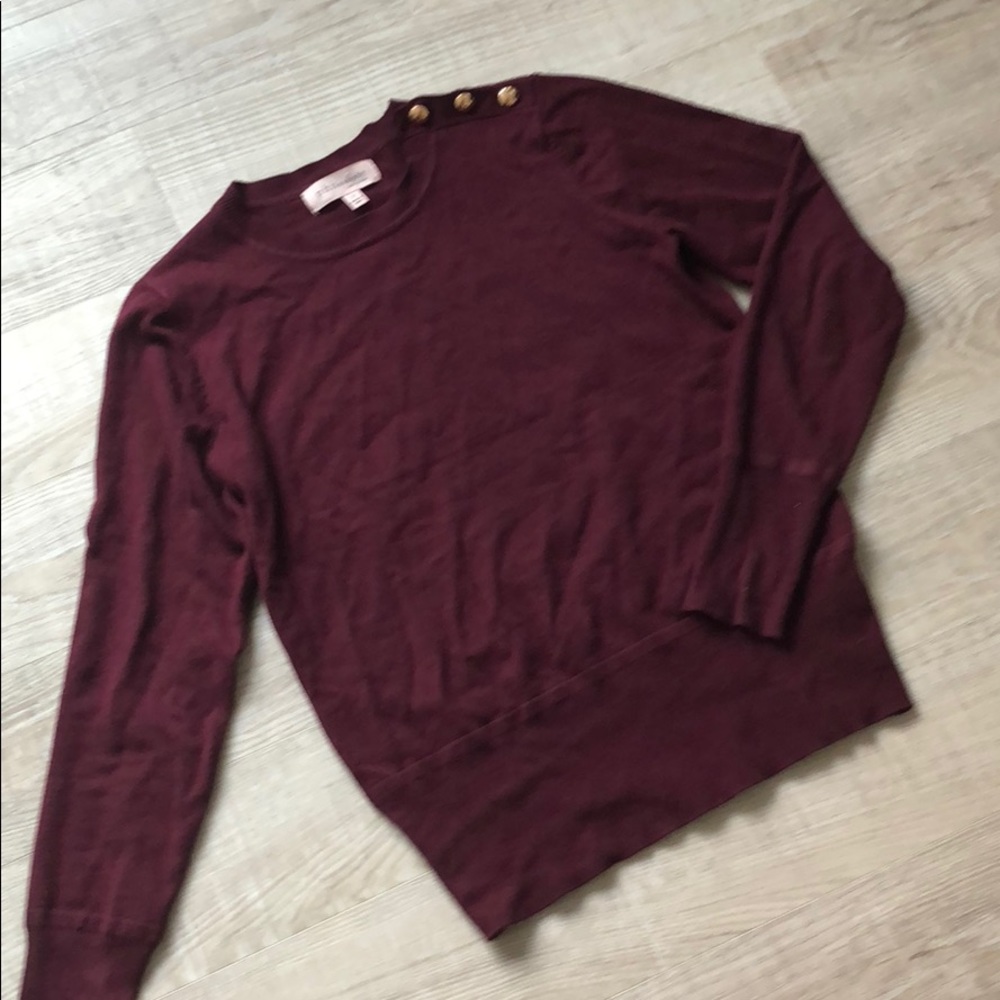 Philosophy purple sweater